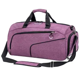 Kuston 682228600103 Sports Gym Bag With Shoes Compartment &wet Pocket One Size Purple Kuston 682228600103 Sports Gym Bag With Shoes Compartment &wet Pocket One Size Purple