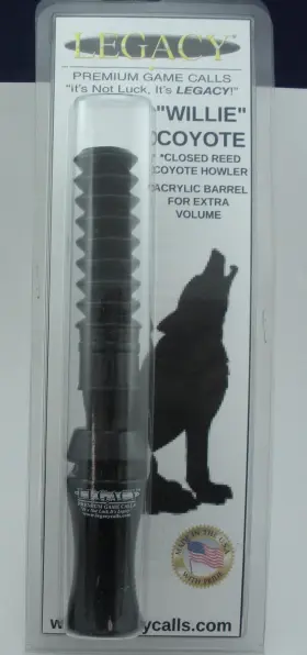 2coyote Legacy Calls Willie Coyote Howler Call Turkey Hunting