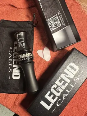 Co2x Legend Calls Goose Call With Lxm Green Mallard Duck On Lanyard