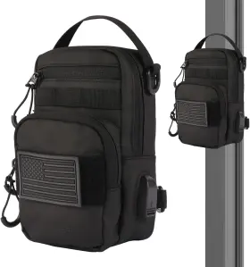 2501 Lephyon Magnetic Gym Bag Small For Men And Women Crossbody Sling