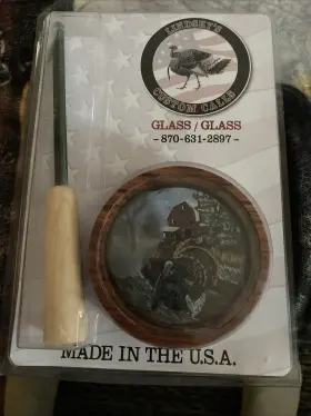 Kht1012-t Lindseys Custom Calls Glass Over Glsss. Hand Painted