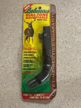 Lohman 049464011306 Vintage Deer Call 1130 Dial Tone Adjustable Knob New Lohman 049464011306 Vintage Deer Call 1130 Dial Tone Adjustable Knob New