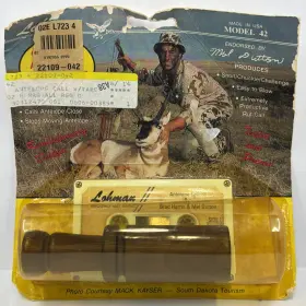 22109-042 Lohman 049464100420 New Os Vintage Model 42 Antelope Wood Game Call Mel Dutton 22109-042 Lohman 049464100420 New Os Vintage Model 42 Antelope Wood Game Call Mel Dutton