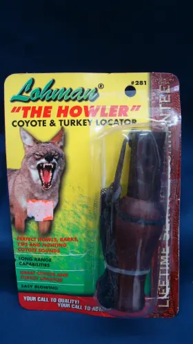 Lohman 049464102813 Nos Inch The Howler Coyote And Turkey Locator Call #281