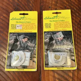 Lohman 049464108204 Turkey Double Reed Diaphram Call #820 Set Of 2 Lohman 049464108204 Turkey Double Reed Diaphram Call #820 Set Of 2