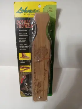 Lohman 049464108778 Double Thunder Box Call Turkey Model 877 Lohman 049464108778 Double Thunder Box Call Turkey Model 877