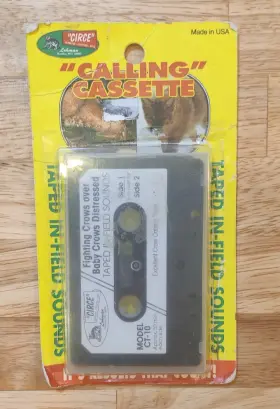 Ct-10 Lohman 049464200106 Vtg Game Calling Cassette Fighting Crows Baby Distressed Ct-10 Lohman 049464200106 Vtg Game Calling Cassette Fighting Crows Baby Distressed