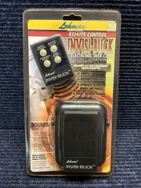 2565 Lohman Vintage Invisi-buck Electronic Deer Call Remote Control Nos Sealed 2565 Lohman Vintage Invisi-buck Electronic Deer Call Remote Control Nos Sealed