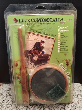 Luck Custom Calls 753807172592 Slate Turkey Call. And Stryker. New In Package Luck Custom Calls 753807172592 Slate Turkey Call. And Stryker. New In Package