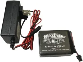Lucky Duck 605093206164 D E-caller Battery And Charger Kit For Rebel Revolt. Freeship - Us Stock Lucky Duck 605093206164 D E-caller Battery And Charger Kit For Rebel Revolt. Freeship - Us Stock