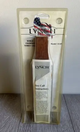 Lynch 089797010263 Vintage Model 102 World Championship Turkey Call In Original Packaging