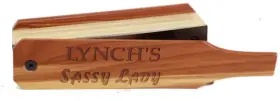 80years Lynchs 089797011000 Turkey Box Call Sassy Lady Handcrafted Inch Usa Cedar Walnut Poplar 80years Lynchs 089797011000 Turkey Box Call Sassy Lady Handcrafted Inch Usa Cedar Walnut Poplar