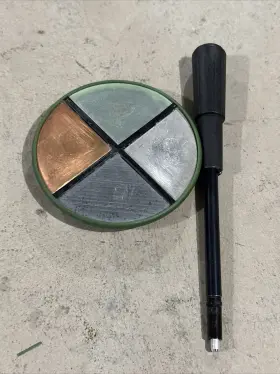 Md-332 Mad Calls Vintage 4x4 Mag Friction Turkey Call Mossplug Striker Model 332 Rare
