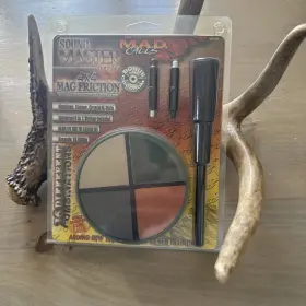 Md-333 Mad Vintage Calls 4x4 Mag Friction Turkey Call With Wooden Striker Md- 333 Rare Md-333 Mad Vintage Calls 4x4 Mag Friction Turkey Call With Wooden Striker Md- 333 Rare