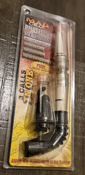 Md-512 Mad M.a.d. Calls Deer Call Inhale-exhale Snort Doe Wheeze Multi Buck Grunt Md-512 Mad M.a.d. Calls Deer Call Inhale-exhale Snort Doe Wheeze Multi Buck Grunt