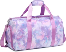 Ktb-x16-pu Meisohua Ballet Dance Bag For Girls Princess Sports Duffle Bags Overnight Cloud Purple