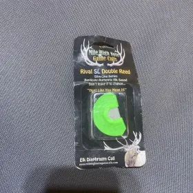 Mile High Note 860000079914 Game Calls Big Bull Elk Call Single Slime Lime Series Diaphragm Mile High Note 860000079914 Game Calls Big Bull Elk Call Single Slime Lime Series Diaphragm