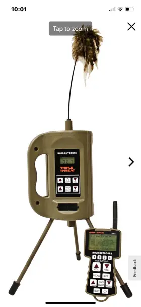 Hw2503 Mojo Outdoors Triple Threat 2 Bag And E-caller Predator Coyote Call Decoy 3 Hw2503 Mojo Outdoors Triple Threat 2 Bag And E-caller Predator Coyote Call Decoy 3