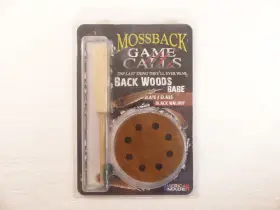 7710 Mossback Game Calls Back Woods Babe Slate / Glass Black Walnut Turkey Call 7710 Mossback Game Calls Back Woods Babe Slate / Glass Black Walnut Turkey Call