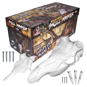 Mountain Mikes Reproductions 094922363749 Elk Skull Antler Mounting Kit - Complete Reproduction For Stunning Displays Mountain Mikes Reproductions 094922363749 Elk Skull Antler Mounting Kit - Complete Reproduction For Stunning Displays