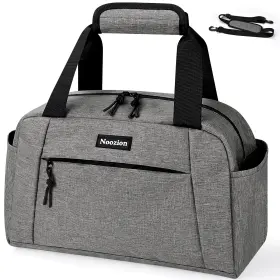 250701 Noozion 14 Inch Small Gym Bag For Women And Men Lightweight Carry Grey 250701 Noozion 14 Inch Small Gym Bag For Women And Men Lightweight Carry Grey