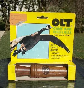 Olt 052681000770 Vintage Game And Bird Calls #77 Long River Goose Call New In Package