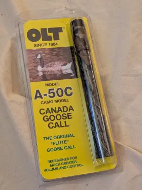A-50c P.s.olt Model A50c Canadian Goose Call Flute Camo New