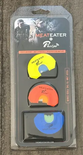 Phelps 851182007543 The Meateater X Turkey Call Pack Of 3 Phelps 851182007543 The Meateater X Turkey Call Pack Of 3