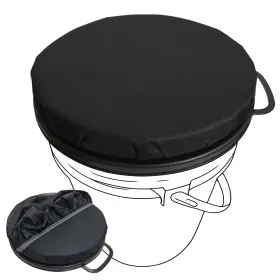 Pikaioo 607601309121 5 Gallon Bucket Seat 360-degree Swivel Lid With Black Pikaioo 607601309121 5 Gallon Bucket Seat 360-degree Swivel Lid With Black