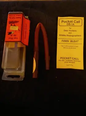 Db-1a Pocket Call Co. Vintage Fawn Bleat Deer