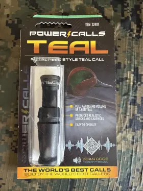 22401 Power Calls Teal Call Stealth Black 22401 Power Calls Teal Call Stealth Black