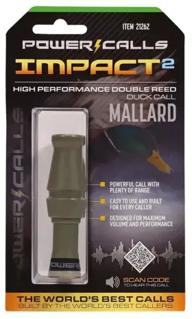 Power Calls 710617212627 21262 Impact2 Open Call Double Reed Attracts Mallards Od Green Polyc Power Calls 710617212627 21262 Impact2 Open Call Double Reed Attracts Mallards Od Green Polyc