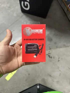 Predator Tactics Nocar-gmb1865-2 18-650 Usb Battery Charger