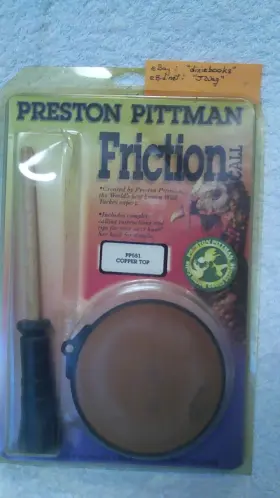Pp551 Preston Pittman Vintage Friction Turkey Call Copper Top Nos Original Pkg Pp551 Preston Pittman Vintage Friction Turkey Call Copper Top Nos Original Pkg
