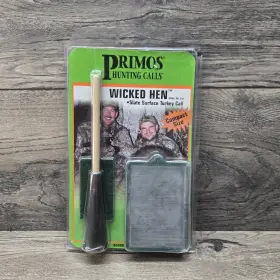 Primos 010135002398 Vintage Hunting Calls Wicked Hen No. 239 Pennsylvania Slate Turkey Call Primos 010135002398 Vintage Hunting Calls Wicked Hen No. 239 Pennsylvania Slate Turkey Call