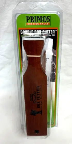 Primos 010135002510 Hunting Turkey Call - Double Box Cutter Model No. 251 New In Package