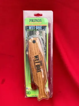 Primos 010135002558 New Wet Box Turkey Caller Waterproof Call