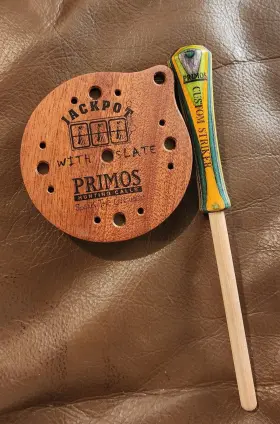 Primos 010135002589 Jackpot Turkey Call With Slate Custom Striker Primos 010135002589 Jackpot Turkey Call With Slate Custom Striker