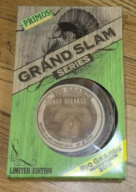 Primos 010135002879 Grand Slam Limited Edition Turkey Pot Call Hand Signed No.63