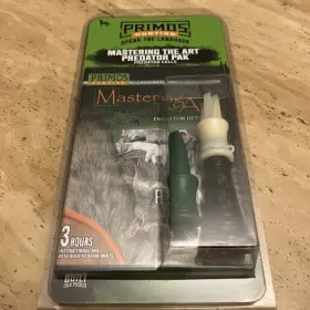 Primos 010135003548 Mastering The Art Predator Pak 354 Instructional Dvd And Coyote Call