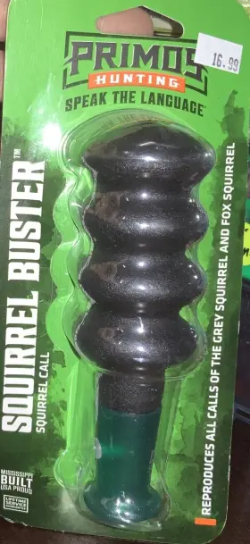 Primos 010135003739 Hunting Squirrel Buster Specialty Call 373 Primos 010135003739 Hunting Squirrel Buster Specialty Call 373