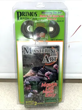 Primos 010135004477 Mastering The Art Of Mouth Calls. Calls And Vhs. Nip