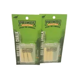 Primos 010135006280 Hunting Box Call Chalk Lot Of 2 Yellow New Factory Sealed Primos 010135006280 Hunting Box Call Chalk Lot Of 2 Yellow New Factory Sealed