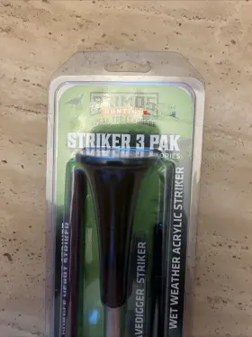 Primos 010135006877 687 Friction Turkey Call Striker 3 Pack