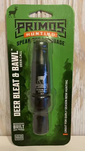 Primos 010135007027 Deer Bleat And Bawl Call Model 702 Hunting Hunter S Brand New