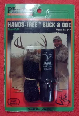 Primos 010135007171 Hunting Calls Hands-free Buck And Doe Deer Call Model 717 Usa Nos Nip Primos 010135007171 Hunting Calls Hands-free Buck And Doe Deer Call Model 717 Usa Nos Nip