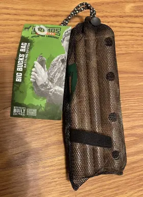 Primos 010135007300 Big Bucks Deer Antlers Rattle Hunting Game Call Bag New