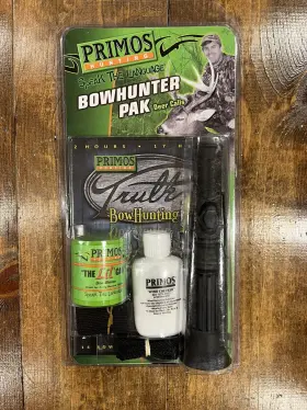 Primos 010135007461 Hunting Bowhunter Pak Deer Calls Rubberneck Lil Can Wind Checker 746 Primos 010135007461 Hunting Bowhunter Pak Deer Calls Rubberneck Lil Can Wind Checker 746