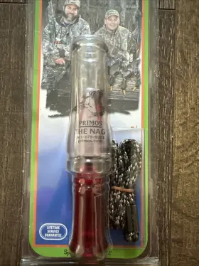 Primos 010135008468 Vintage Hunting Calls The Nag Model 846 Single-reed Duck Call New Primos 010135008468 Vintage Hunting Calls The Nag Model 846 Single-reed Duck Call New