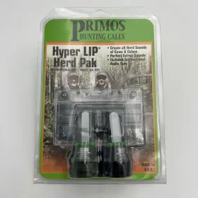 Primos 010135009250 Hyper Lip Herd Pack Model 925 Instructional Pak Reed Elk Call Usa B1